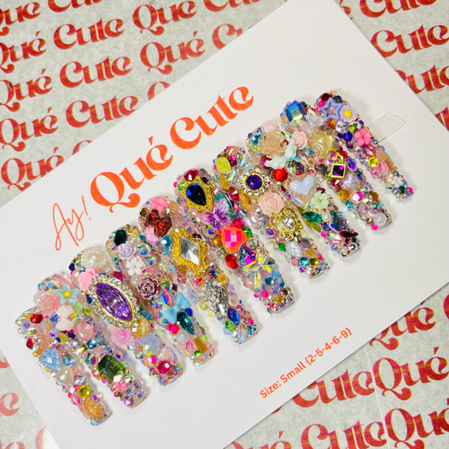 All the things - Maximalist press on nails