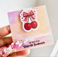 Cherry Sweater - Magnetic bookmark