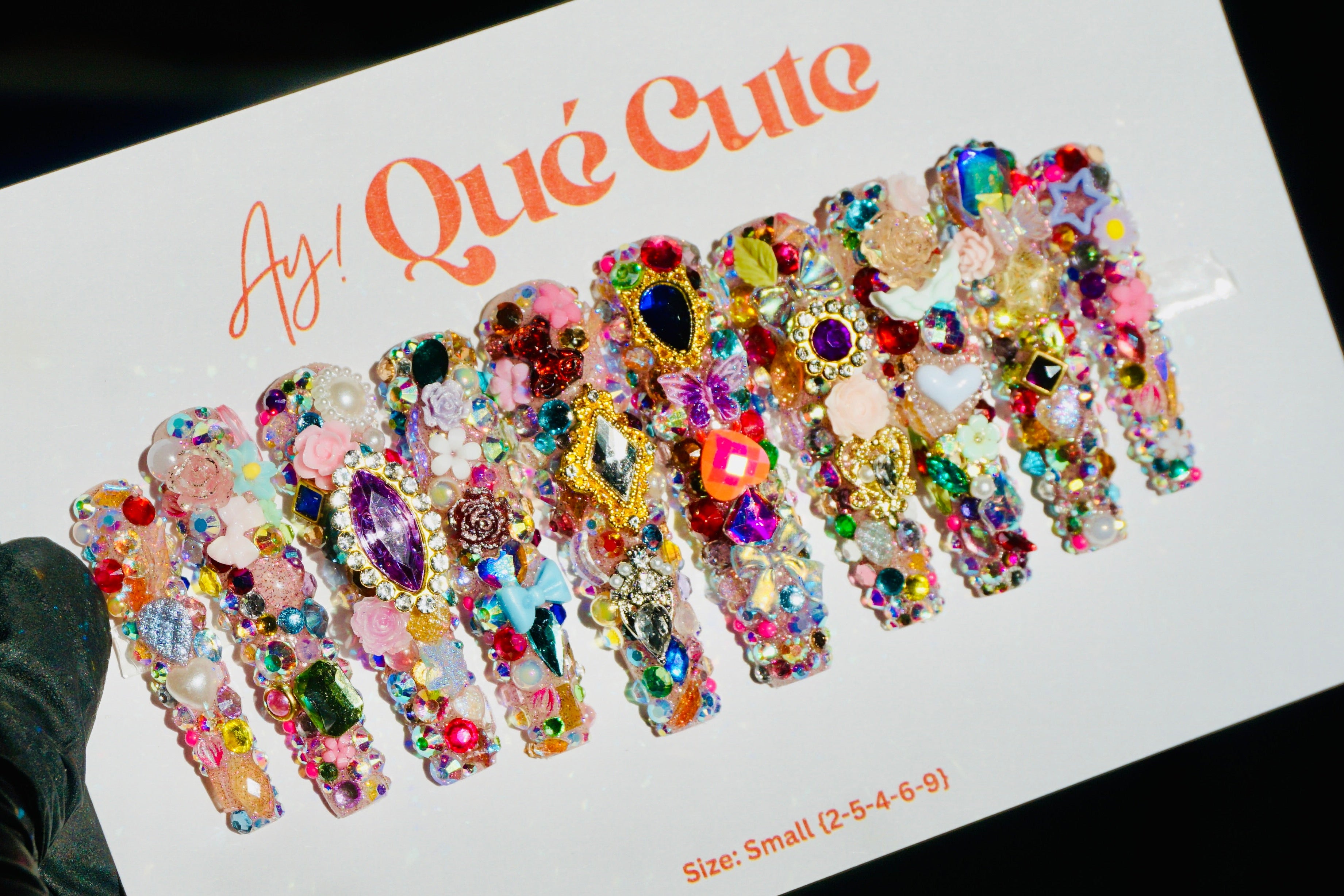 All the things - Maximalist press on nails