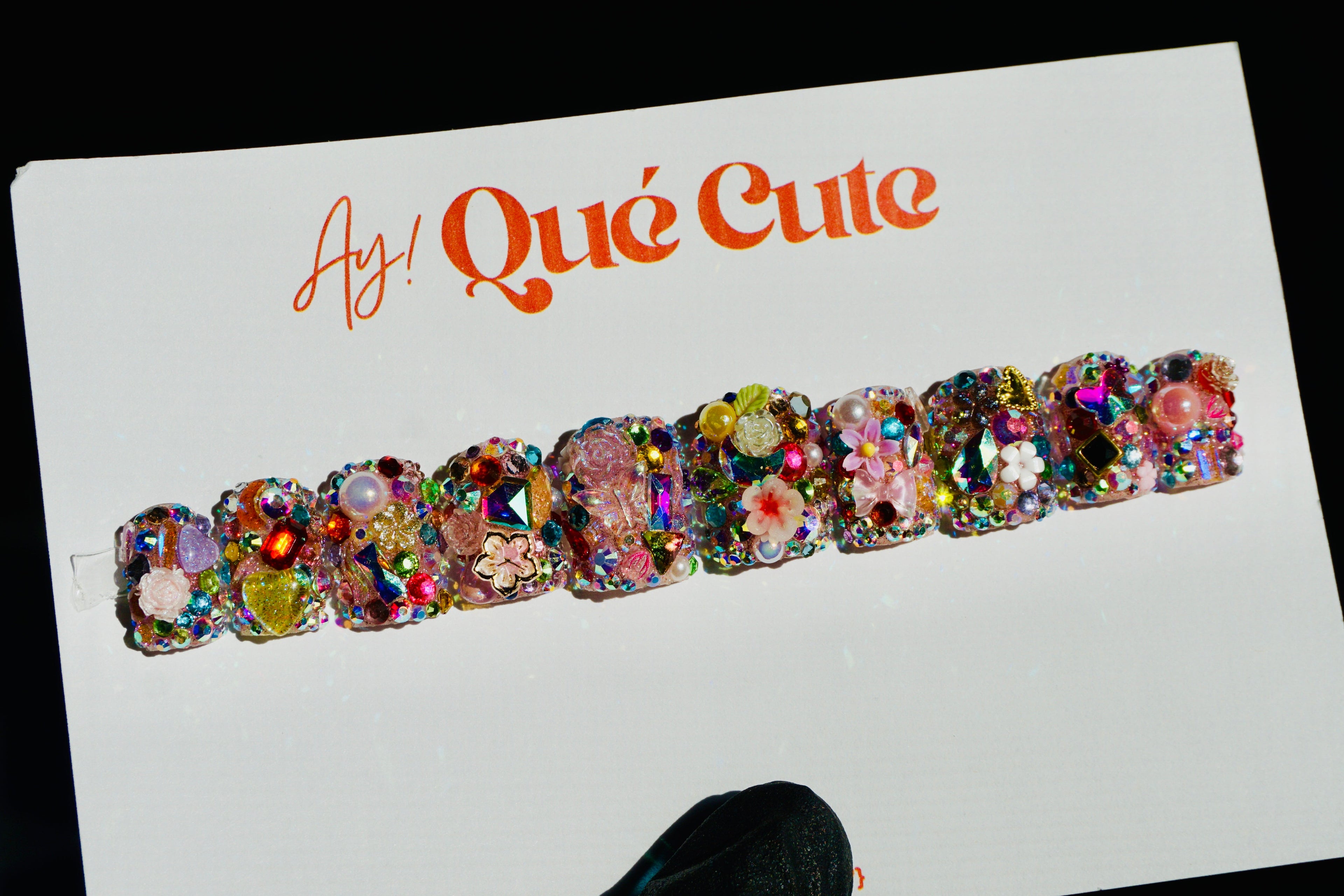 All the things - maximalist press on nails