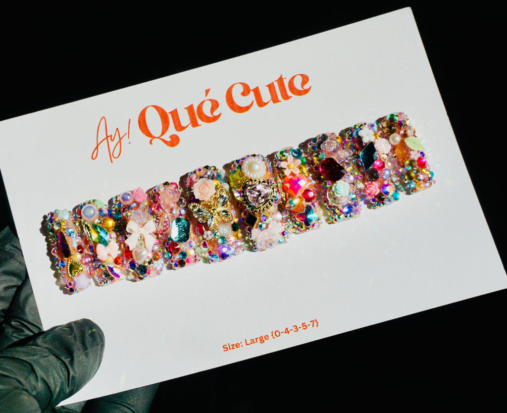 All the things - Maximalist press on nails